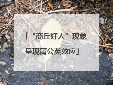 “商丘好人”现象呈现蒲公英效应